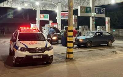 Dupla de assaltantes à postos de combustíveis é presa em perseguição