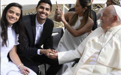Casal de Divinópolis revive encontro inesquecível com o Papa Francisco