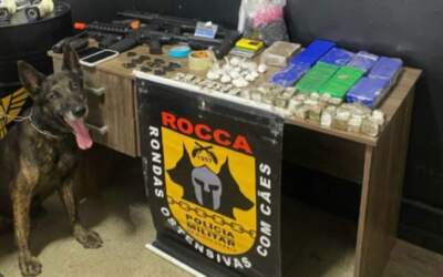 Drogas são apreendidas em operação da PM no Santa Edviges