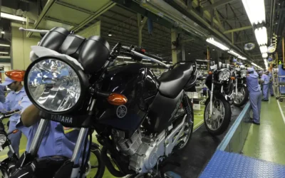 Indústria produz mais de 500 mil motos no primeiro trimestre