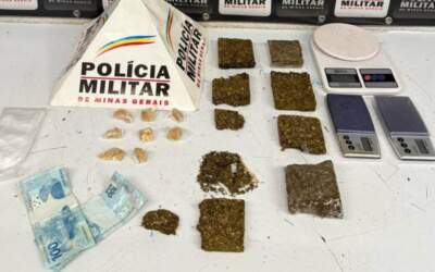 ‘Tornozelado’ é preso por tráfico de drogas em Carmo do Cajuru