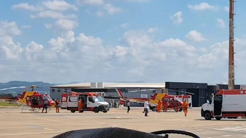 Crianças com bronquiolite são transferidas de helicóptero