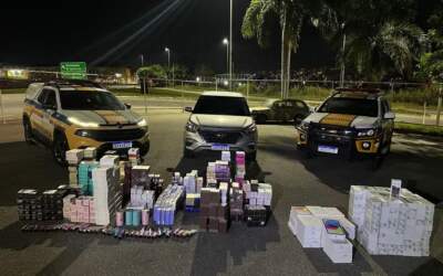 Dois homens são presos com produtos sem nota fiscal na MG-050