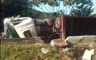 Motorista itaunense morre em tombamento de carreta na BR-381