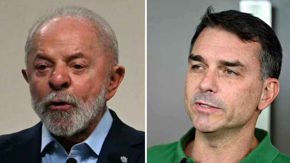 Flávio pede tarifas dos EUA para depois das eleições e Lula reage