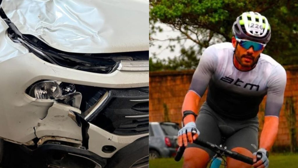 Acusado de atropelar ciclista na BR-494, se apresenta à Polícia