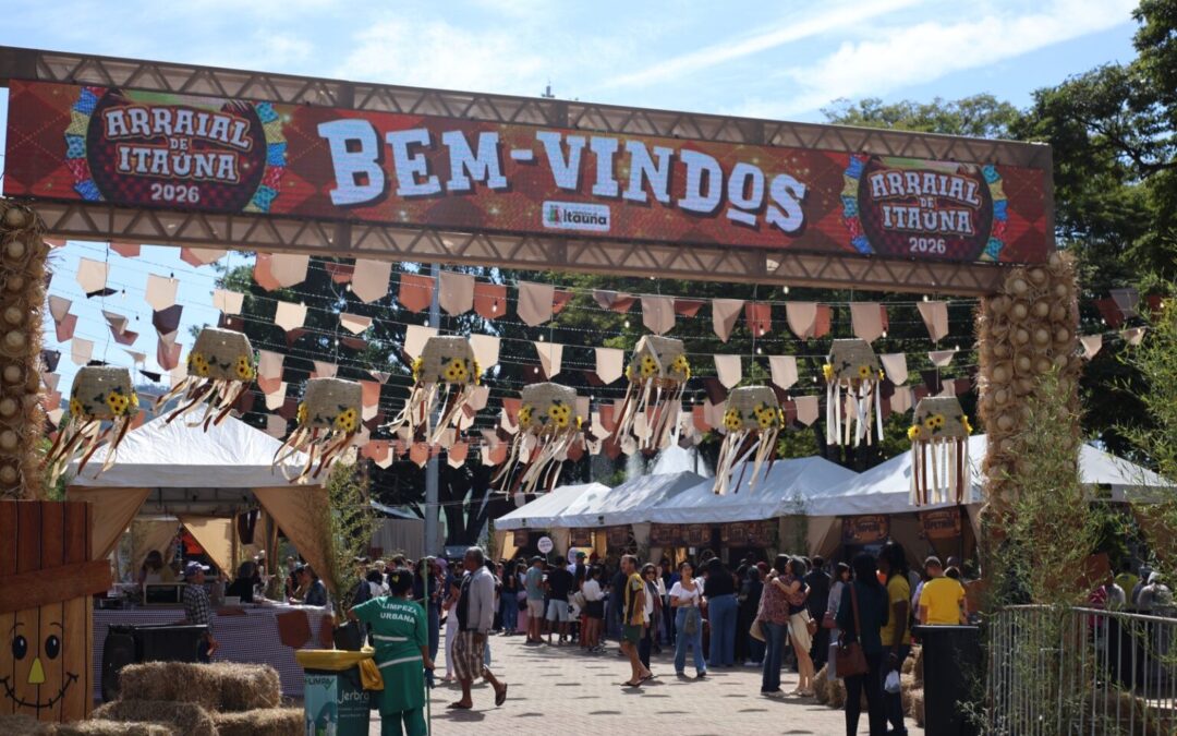 Arraial de Itaúna reuniu grande público na Praça Dr. Augusto Gonçalves