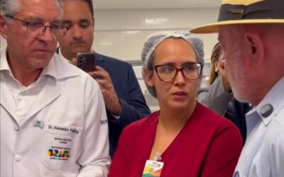 Bastidores da inauguração do Hospital Universitário em Divinopolis