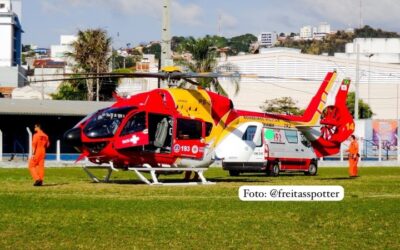 Bebê com quadro respiratório grave é transferido de Pará de Minas para o Sul de MG