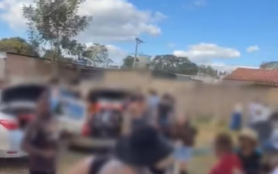 Briga generalizada deixa feridos no parque de exposições de Moema