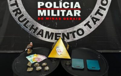 Jovem é preso com drogas e balanças de precisão