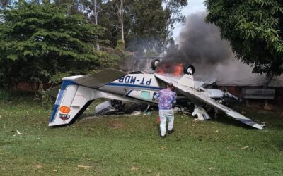 Queda de avião de pequeno porte deixa dois mortos em São Paulo