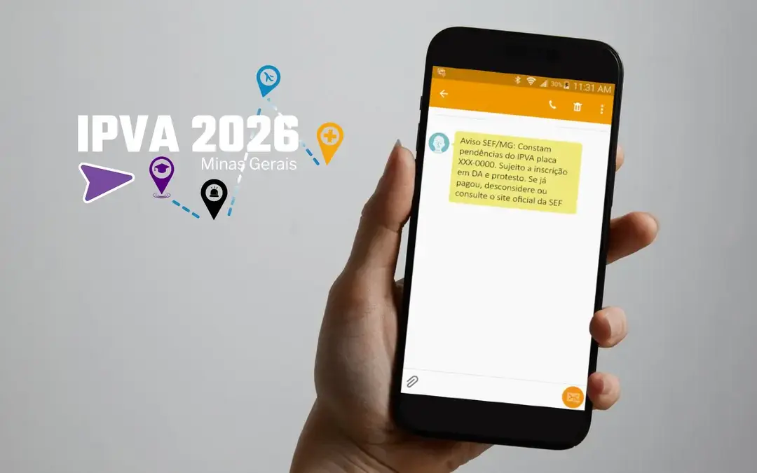 Fazenda de MG alerta motoristas com IPVA 2026 em atraso