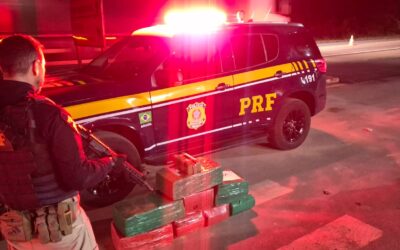 PRF apreende mais de 130 kg de maconha e prende mulheres