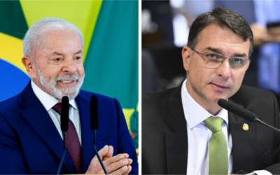 Lula sobe 7,8 pontos e amplia vantagem sobre Flávio Bolonaro
