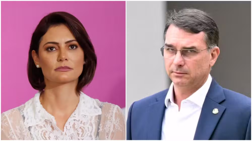 Michelle deixa PL Mulher após crise com Flávio Bolsonaro