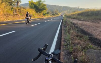 Ciclista questiona nova sinalização na MG-431, entre Itauna e Itatiaiuçu