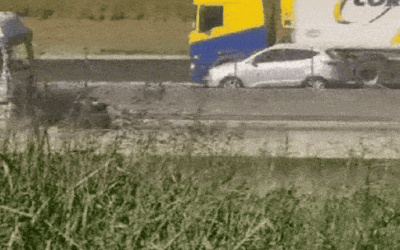 VÍDEO: Caminhão que arrastou carro de idosa é localizado